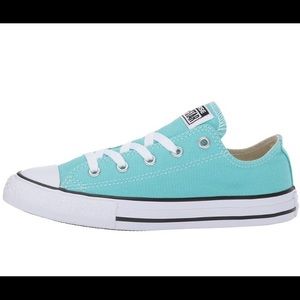 Light Turquoise Converse! Never Worn!